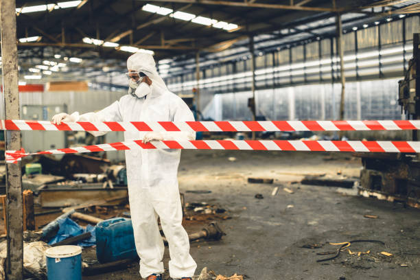 Professional Trauma Scene Cleanup technician working in Rochester, MA